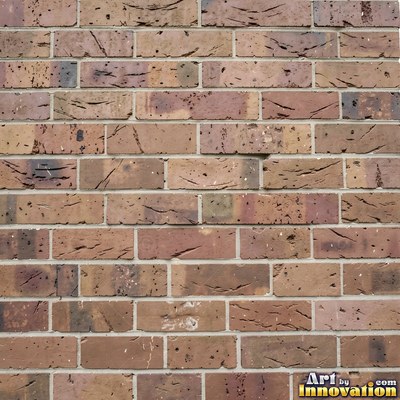 Basket weave brick paving in alternating pairs, a flat full frame surface