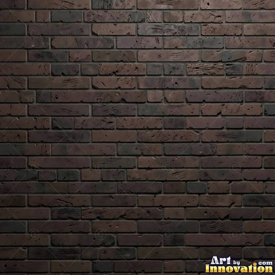 Painted charcoal brick with the paint worn off the edges, a full frame wall texture
