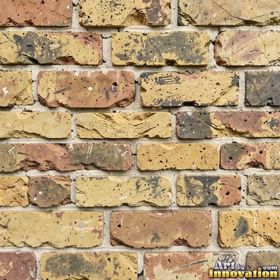 Basket weave brick paving in alternating pairs, a flat full frame surface