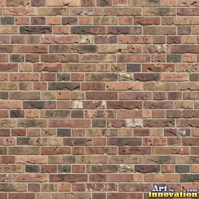 Painted charcoal brick with the paint worn off the edges, a full frame wall texture