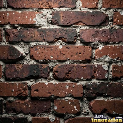 Salmon pink brick laid in a neat stack bond grid, soft even light across the wall