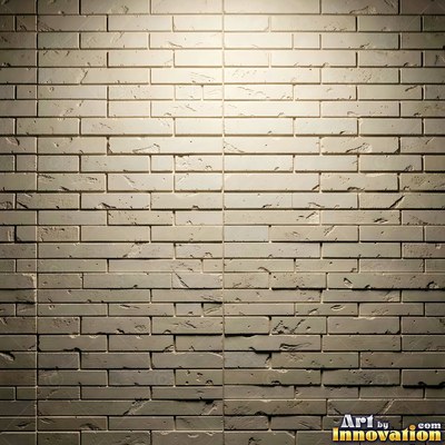 Painted charcoal brick with the paint worn off the edges, a full frame wall texture