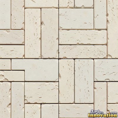 Salmon pink brick laid in a neat stack bond grid, soft even light across the wall