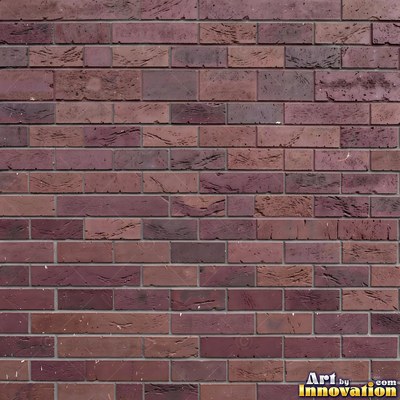 Salmon pink brick laid in a neat stack bond grid, soft even light across the wall