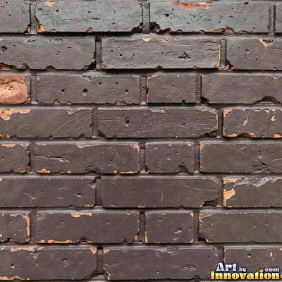 Salmon pink brick laid in a neat stack bond grid, soft even light across the wall