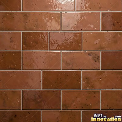 Charcoal glazed rectangular tiles laid in a herringbone pattern, flat front view