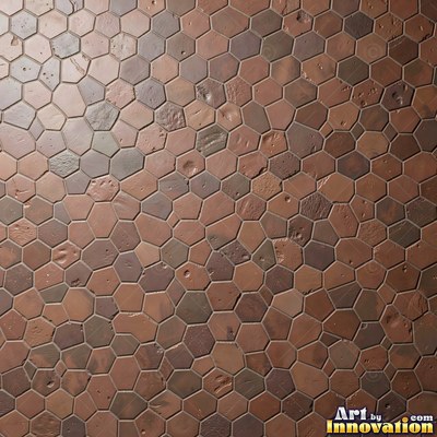 Matte sage green terracotta tiles with soft worn edges under even daylight