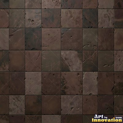 Charcoal glazed rectangular tiles laid in a herringbone pattern, flat front view