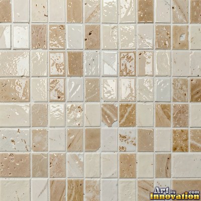 Matte sage green terracotta tiles with soft worn edges under even daylight