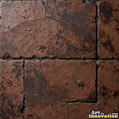 Matte sage green terracotta tiles with soft worn edges under even daylight