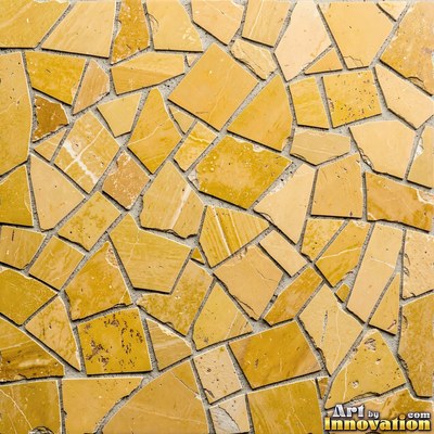 Moorish star pattern mosaic in emerald green glaze, a full frame tile texture