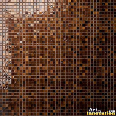 Moorish star pattern mosaic in emerald green glaze, a full frame tile texture