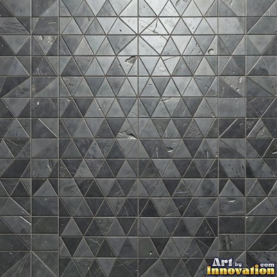 Sage green penny round mosaic tiles packed edge to edge