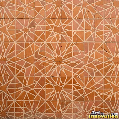 Sage green penny round mosaic tiles packed edge to edge