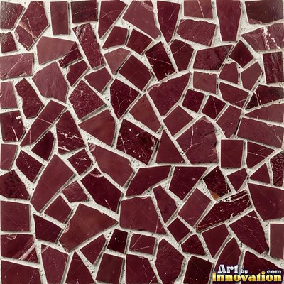 Sage green penny round mosaic tiles packed edge to edge