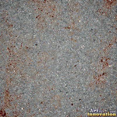 Fresh light gray asphalt with fine gravel texture, flat overhead view