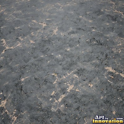 Fresh light gray asphalt with fine gravel texture, flat overhead view