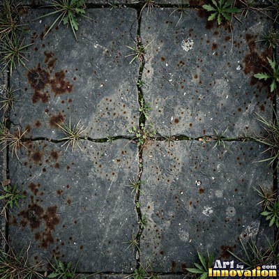 Fresh light gray asphalt with fine gravel texture, flat overhead view
