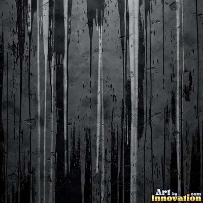 Grungy beige wall splattered with old paint drips, shot flat and even