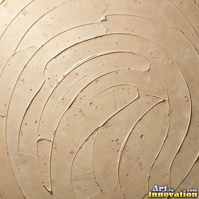 Tuscan style plaster in weathered cream with soft patches of tone
