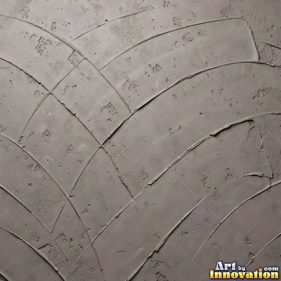 Rough sand textured stucco in warm beige under even front light