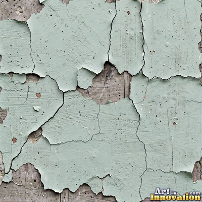 Rough sand textured stucco in warm beige under even front light