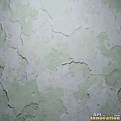 Rough sand textured stucco in warm beige under even front light