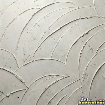 Tuscan style plaster in weathered cream with soft patches of tone