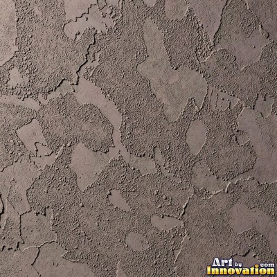 Rough sand textured stucco in warm beige under even front light