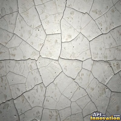 Rough sand textured stucco in warm beige under even front light