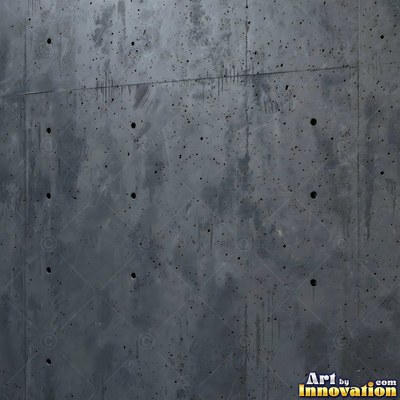 Poured concrete in pale off-white with soft cloudy color variation