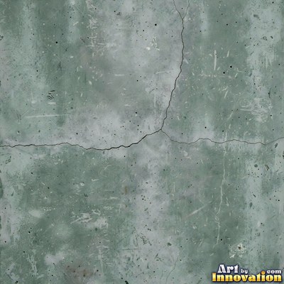 Poured concrete in pale off-white with soft cloudy color variation