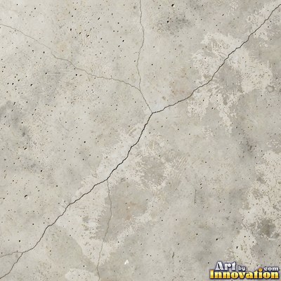 Acid washed concrete with mottled light and dark gray staining