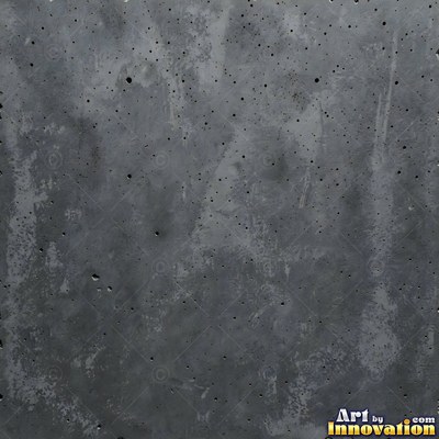 Poured concrete in pale off-white with soft cloudy color variation