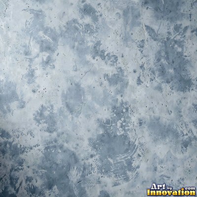 Acid washed concrete with mottled light and dark gray staining