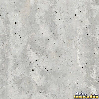 Acid washed concrete with mottled light and dark gray staining