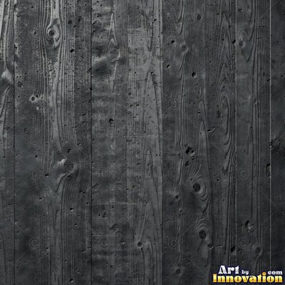 Acid washed concrete with mottled light and dark gray staining