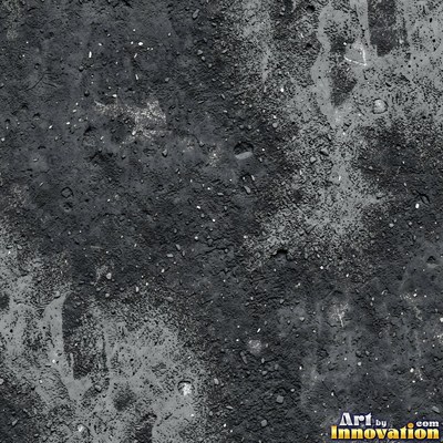 Poured concrete in pale off-white with soft cloudy color variation