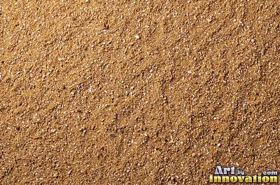 Dry cracked sand crust in rust red clay tones