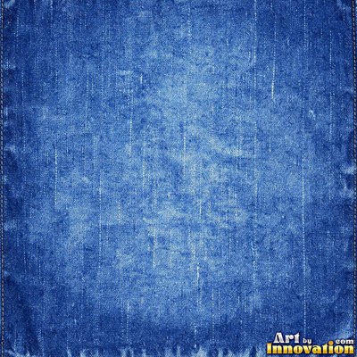 Acid washed denim with marbled bleach patterns, shot flat and even