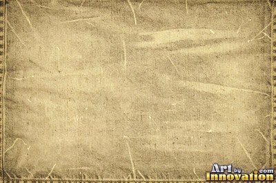 Paint splattered canvas drop cloth in royal blue