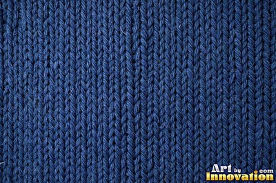 Basket weave knit stitch pattern in teal yarn