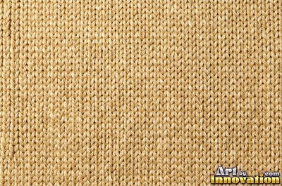 Basket weave knit stitch pattern in teal yarn