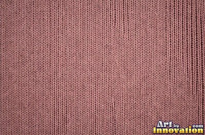 Two color Fair Isle knit pattern in burnt orange