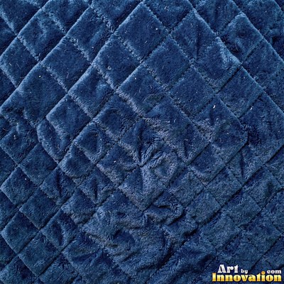 Teal velvet with the pile brushed in two directions