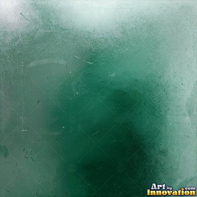 Frosted glass with blurred colored light glowing through