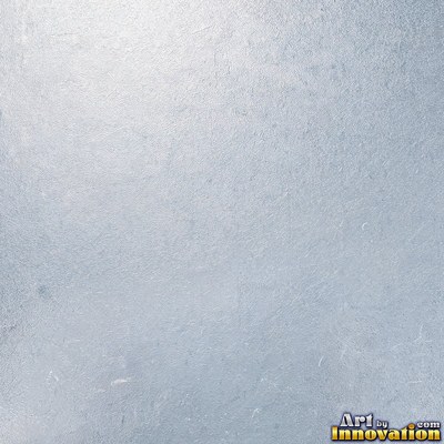 Acid etched glass with a satin finish in pale aqua