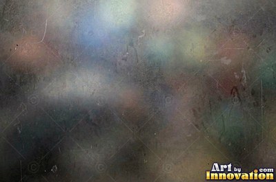 Frosted glass with blurred colored light glowing through