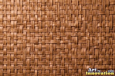 Ostrich embossed leather with raised quill bumps in saddle tan