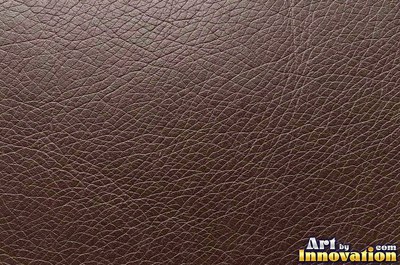 Sand beige leather with a single line of saddle stitching